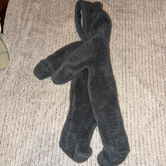 Carter's Blue Hooded Sherpa Bunting - Picture 3 of 7